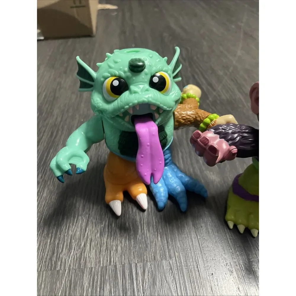 2018 Crate‎ 2Creature Interactive Pet Croak Mini Pull Tongue Working Noises B-W